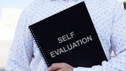 A self-evaluation is an important part of quarterly and annual performance reviews.